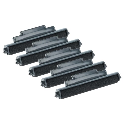 VHBW Tintenband Casio JR1101-Gr.720 - 5x schwarz