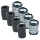 VHBW Staubsauger Ausblasfilter T116 - 4 Stück