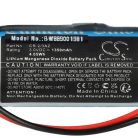 VHBW Alarmanlagen Akku Verisure CR-2/3AZ - 1350 mAh 3 V Li-MnO2