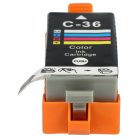 VHBW Tintenpatrone Canon CLI-36, CLI-36C - Mehrfarbig 13 ml