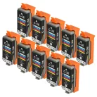 VHBW Tintenpatrone Canon CLI-36, CLI-36C - Mehrfarbig 13 ml