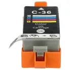 VHBW Tintenpatrone Canon CLI-36, CLI-36C - Mehrfarbig 13 ml