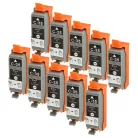 VHBW Tintenpatrone Canon PGI-35BK Ersatz - Schwarz 10 ml