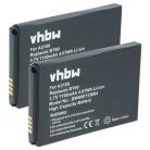 VHBW Mobile Phone Battery BT90, HKNN4013A, HKLN4440B, BT110, BT60 - 1100 mAh 3.7 V Li-Ion