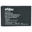 VHBW Mobile Phone Battery BT90, HKNN4013A, HKLN4440B, BT110, BT60 - 1100 mAh 3.7 V Li-Ion