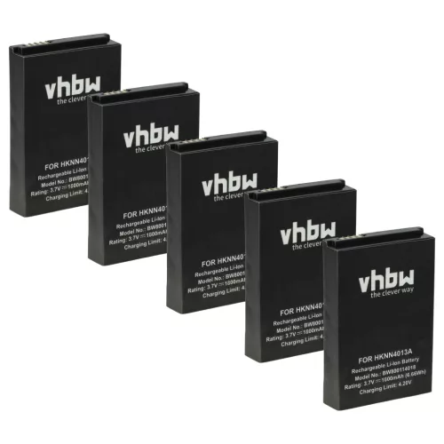 VHBW Radio Akku Motorola BT90, HKNN4013A, HKLN4440B, BT110, BT60, HKNN4013B - 1800 mAh 3,7 V Li-Ion