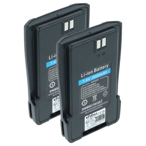 VHBW Radio Akku Baofeng BL-6 Ersatz - 2000 mAh 7,4 V Li-Ion