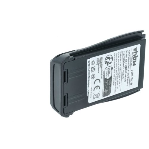 VHBW Radio Akku Baofeng BL-B - 2000 mAh 7,4 V Li-Ion
