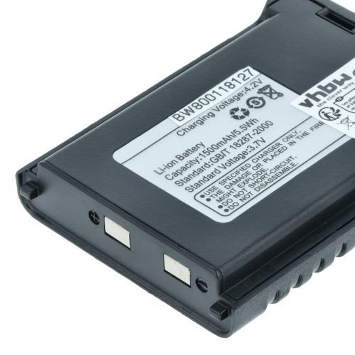VHBW Radio Akku Baofeng BL-3L - 1500 mAh 3,7 V Li-Ion