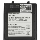 VHBW Radio Akku BP-173, BP-180H, BP-180 - 1000 mAh 7,2 V NiMH