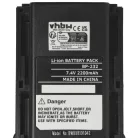 VHBW Radio Battery BJ-2000, BP-232, BP-231, BP-231N, BP-230, BP-230N - 2200 mAh 7.4 V Li-Ion