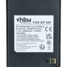 VHBW Radio Akku Icom BP-265LI, BP-265 - 2500 mAh 7,4 V Li-Ion
