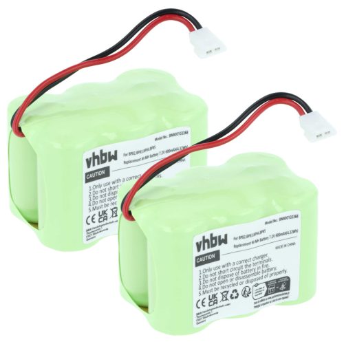 VHBW Rádió Akkumulátor BP-82, BP-85, BP-84, BP-83 - 600 mAh 7,2 V NiMH