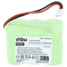 VHBW Rádió Akkumulátor BP-82, BP-85, BP-84, BP-83 - 600 mAh 7,2 V NiMH