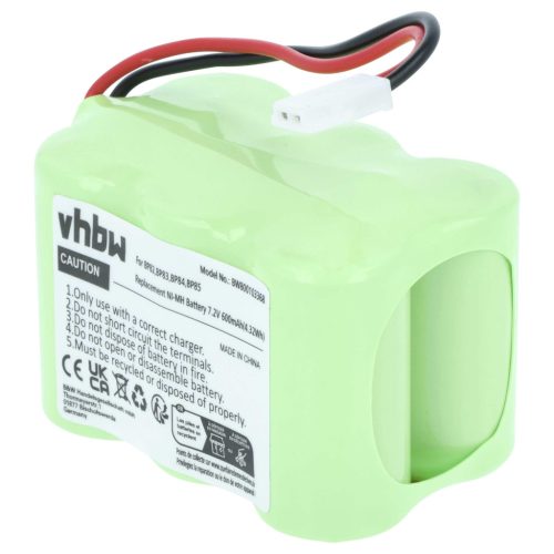 VHBW Rádió Akkumulátor BP-82, BP-85, BP-84, BP-83 - 600 mAh 7,2 V NiMH