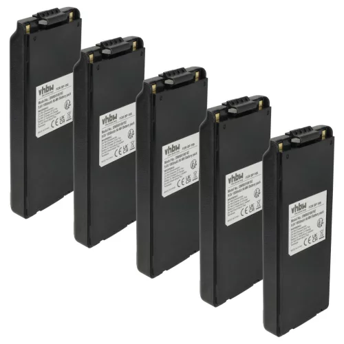 VHBW Rádió Akkumulátor BP-195, BP-196H, BP-196, BP-196R - 1800 mAh 9,6 V NiMH