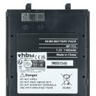 VHBW Rádió Akkumulátor BP-173, BP-180H, BP-180 - 1100 mAh 7,2 V NiMH