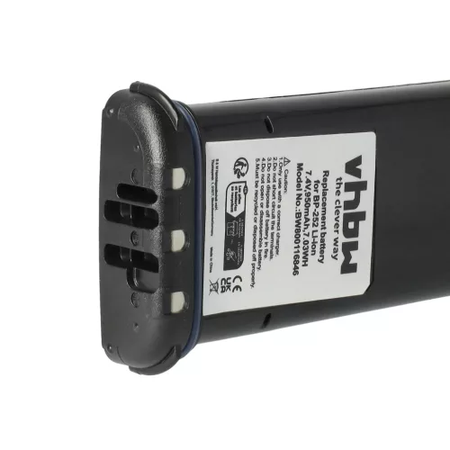 VHBW Radio Battery BP-252 - 950 mAh 7.4 V Li-Ion