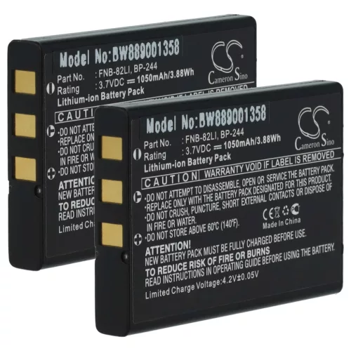 VHBW Radio Battery Icom BP-244 - 1050 mAh 3.7 V Li-Ion