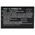 VHBW Radio Battery Icom BP-244 - 1050 mAh 3.7 V Li-Ion