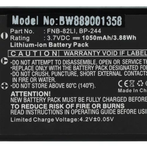 VHBW Radio Akku Icom BP-244 - 1050 mAh 3,7 V Li-Ion