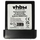 VHBW Rádió Akkumulátor PB-32, PB-32H, PB-33, PB-34 - 1100 mAh 6 V NiMH
