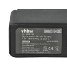 VHBW Radio Akku KNB-11A, KNB-11N, KNB-11, KNB-18A, KNB-12, KNB-12A - 1600 mAh 7,2 V NiMH