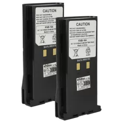   VHBW Radio Akku KNB-52N, KNB-22N, KNB-21N, KNB-17N, KNB-17A, KNB-16A - 2100 mAh 7,2 V NiMH