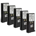 VHBW Radio Akku KNB-52N, KNB-22N, KNB-21N, KNB-17N, KNB-17A, KNB-16A - 2100 mAh 7,2 V NiMH