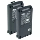 VHBW Radio Battery PB-39H, PB-39, PB-38 - 1100 mAh 7.2 V NiMH