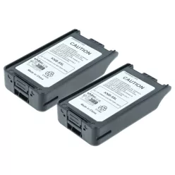   VHBW Radio Battery KNB-57L, KNB-78L, KNB-55L, KNB-56N, KNB-24L, KNB-35L - 3300 mAh 7.4 V Li-Ion