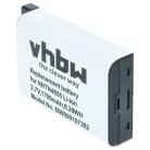 VHBW Radio Akku NNTN6922A, NNTN4655, SNN5705C, NNTN6923A - 1700 mAh 3,7 V Li-Ion