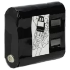 VHBW Radio Akku Motorola FRS-4002A, HKNN4002B, HKNN4002A, 56315, 4002A - 1300 mAh 3,6 V NiMH