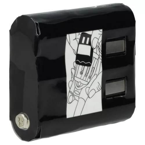 VHBW Radio Akku Motorola FRS-4002A, HKNN4002B, HKNN4002A, 56315, 4002A - 1300 mAh 3,6 V NiMH