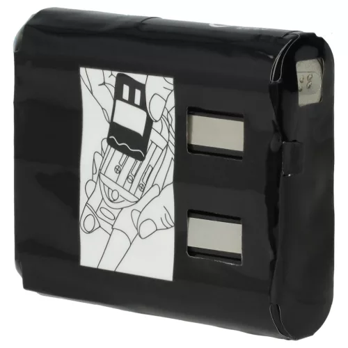 VHBW Radio Akku Motorola FRS-4002A, HKNN4002B, HKNN4002A, 56315, 4002A - 1300 mAh 3,6 V NiMH