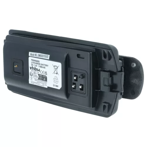 VHBW Radio Akku PMNN6035, 6080384X65, RLN6305, RLN6305B - 1100 mAh 7,4 V Li-Ion