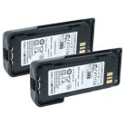 VHBW Rádió Akkumulátor NNTN8359A, NNTN8359, NNTN8359C - 2000 mAh 7,4 V Li-Ion