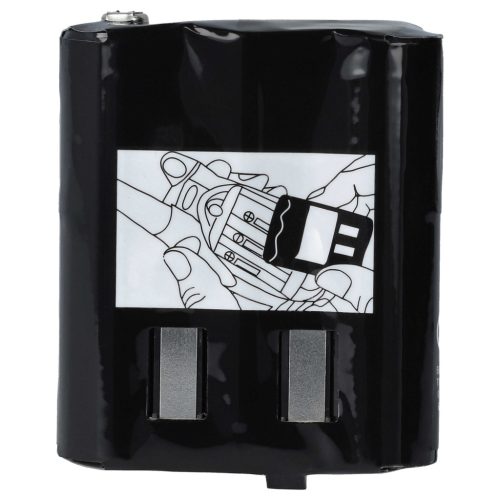 VHBW Radio Battery Motorola 4002A, 56315, AP-4002, AP-4002H, 1532, 53615 - 1500 mAh 3.6 V NiMH