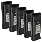 VHBW Radio Battery NNTN4497A, NNTN4497, NNTN4496AR, NNTN4496 - 1400 mAh 7.2 V NiMH