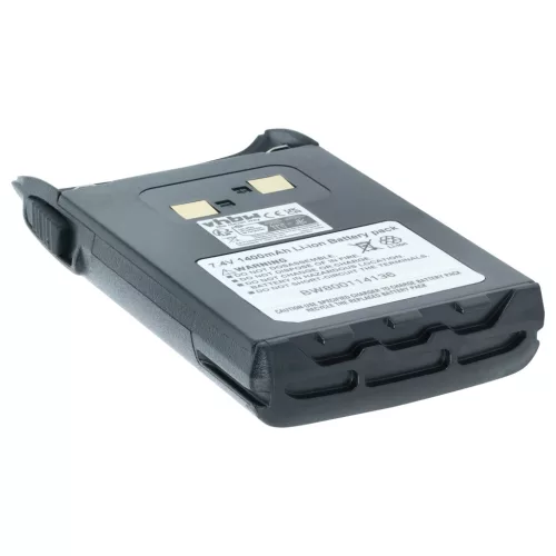 VHBW Radio Battery BLO-004, BLO-007, BLO-001 - 1400 mAh 7.4 V Li-Ion
