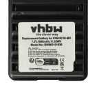 VHBW Radio Battery FNB-64H, FNB-57, FNB-64, FNB-83, AAJ66X001 - 1600 mAh 7.2 V NiMH