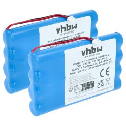   VHBW Radio Battery FNB-72xh, FNB-72xx, FNB-72x, FNB-72xe, FNB-85, FNB-72 - 1500 mAh 9.6 V NiMH