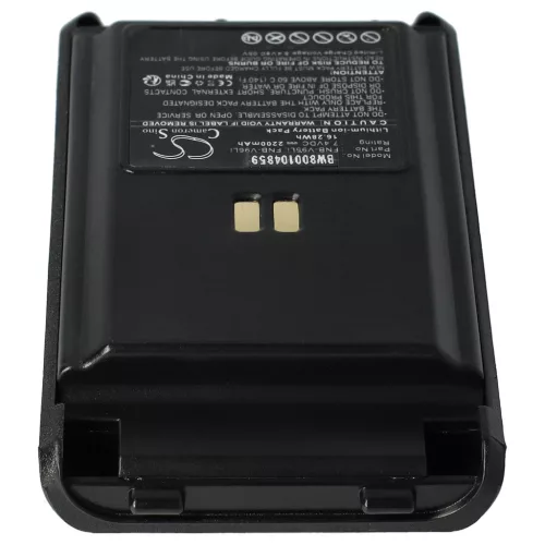 VHBW Radio Akku FNB-V96, FNB-V95Li, FNB-V96Li, FNB-V95 - 2200 mAh 7,4 V Li-Ion