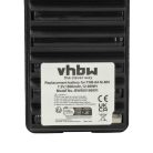 VHBW Radio Battery FNB-64H, FNB-57, FNB-64, FNB-83, AAJ66X001 - 1800 mAh 7.2 V NiMH