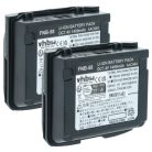 VHBW Rádió Akkumulátor FNB-58, FNB-80Li, FNB-58Li, FNB-80 - 1400 mAh 7,4 V Li-Ion