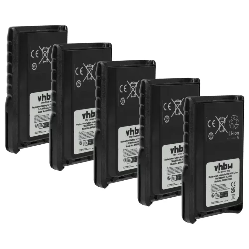 VHBW Radio Akku FNB-V103, FNB-V104, FNB-V103LI, FNB-V104LI - 2600 mAh 7,4 V Li-Ion