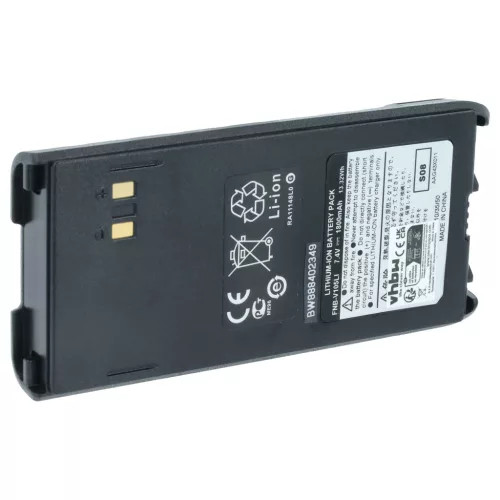 VHBW Radio Battery FNB-V105Li - 1800 mAh 7.4 V Li-Ion