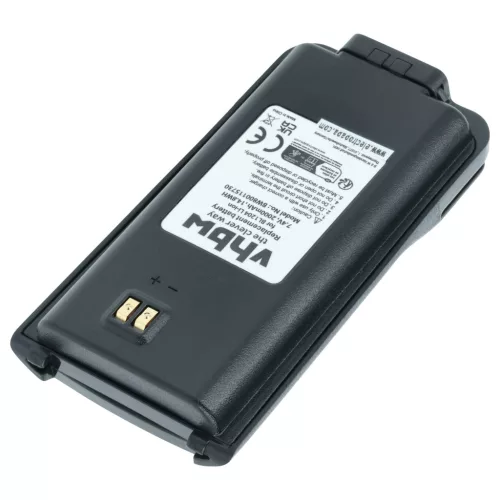 VHBW Radio Battery BL2001, BL1204 - 2000 mAh 7.4 V Li-Ion