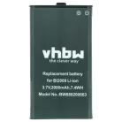VHBW Radio Battery Hytera BL2009 replacement - 2000 mAh 3.7 V Li-Ion