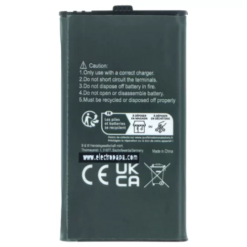 VHBW Radio Battery Hytera BL2009 replacement - 2000 mAh 3.7 V Li-Ion